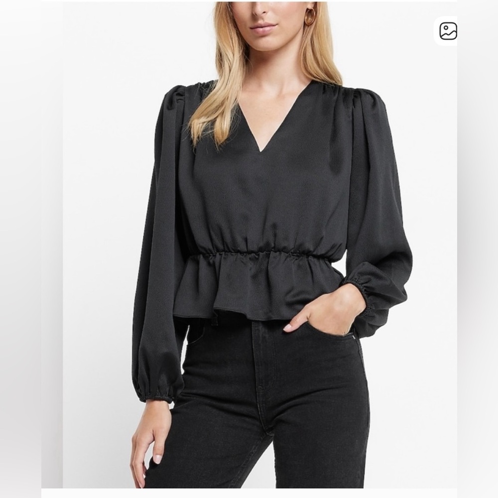 Express Charcoal‎ Textured Jacket